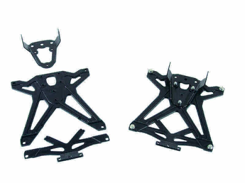 Support de plaque LighTech TARSU112A2 pour moto Suzuki SV 650 et SV 650 X ABS de 2016 à 2023