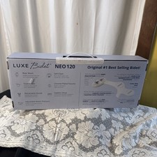 LUXE Bidet NEO 120 White   Non-Electric Toilet Bidet Attachment