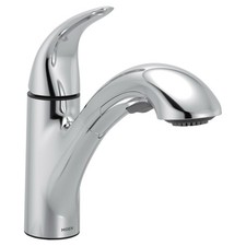 Moen Bokeh 87056 Chrome 1-Handle Pullout Sprayer Kitchen Faucet