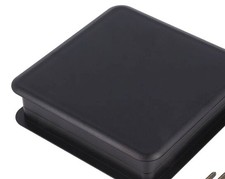 Enclosure: for computer; ABS,polycarbonate; black; X: 103 - TEK-MBD.9 | EU Stock