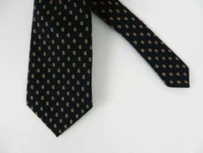 Rooster Mens Neck Tie Blue Red Geometric Paisley Designs Strawbridge Clothiers