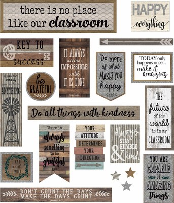 Home Sweet Classroom Mini Decor Bulletin Board Set New Teacher