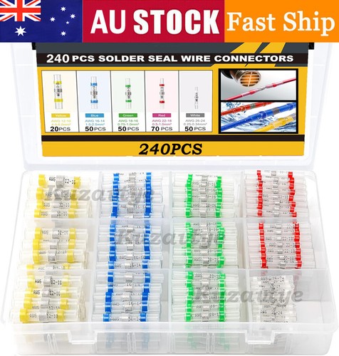 1000PCS Heat Shrink Waterproof Solder Stick Seal Sleeve Wire Connectors Terminal - Picture 47 of 49