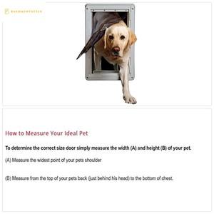 ruff weather dog door flap replacement