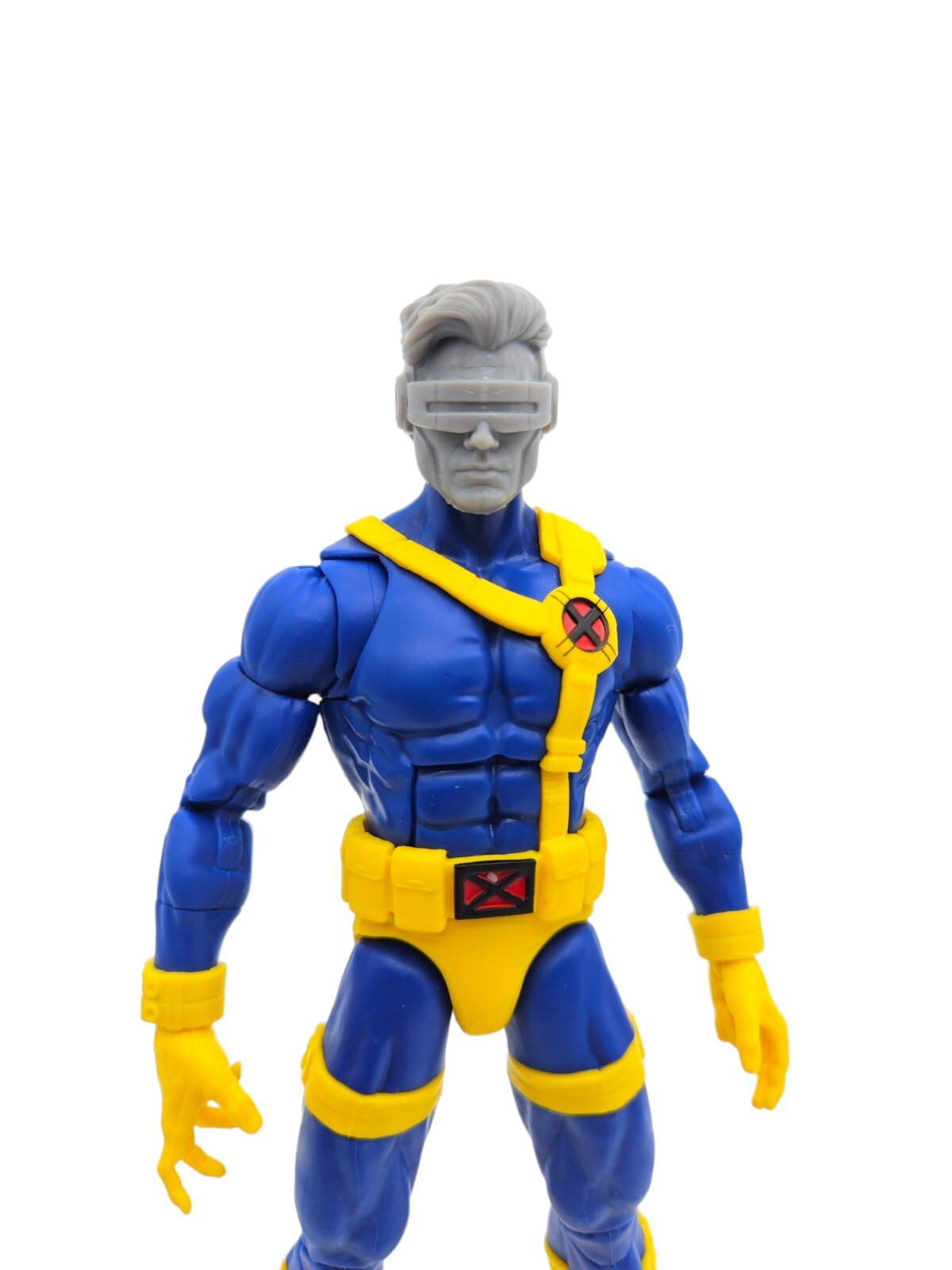 Custom 3d Printed Xmen 97 Cyclops A Headsculpt For Marvel Legends 1/12 ...