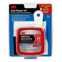 3m Patch Plus Primer Kit With 8-fluid Ounce Self-adhesive Patch, Putty Knife And 3m Patch Plus Primer Kit With 8-fluid Ounce Self-adhesive Patch, Putty Knife And