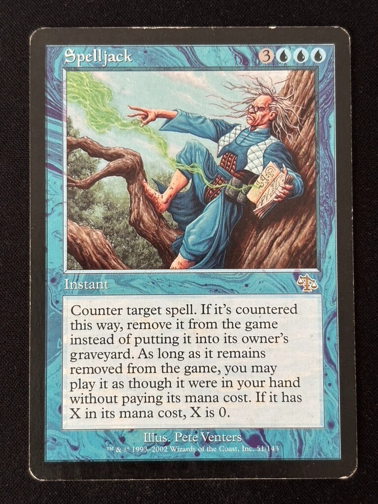 1x MTG Spelljack - Judgment (JUD) #51 - Magic the Gathering