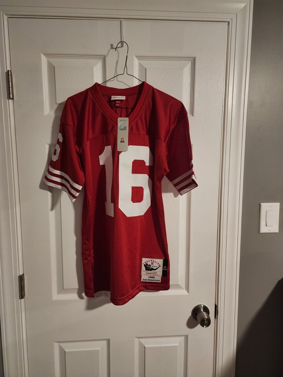 100% Authentic Mitchell & Ness 1989 Joe Montana San Francisco