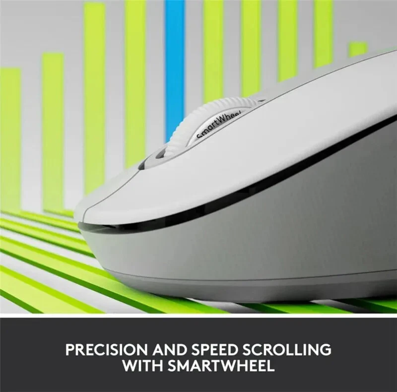 Mouse Wireless Bluetooth Logitech M650 / M650L Laptop notebook per Pc Mac - Immagine 4 di 4