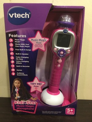 vtech kidi star music magic microphone