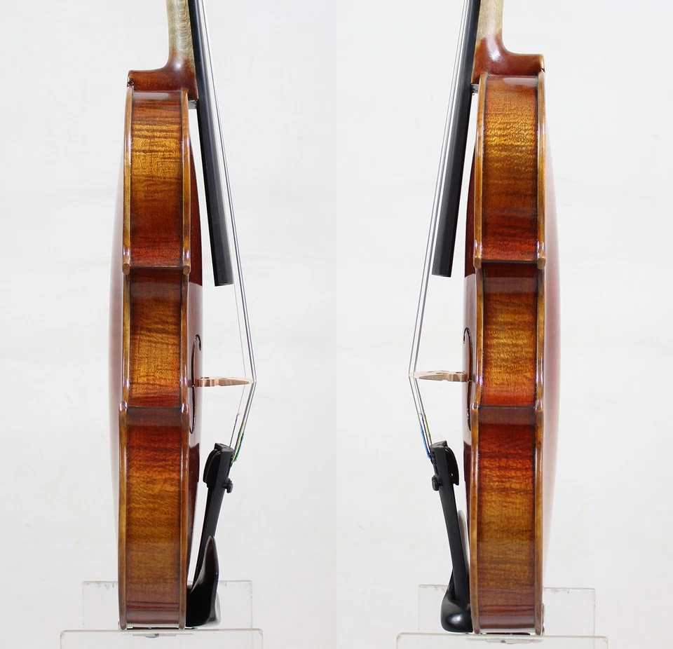 Handmade Violin ! 1/4 Size ! M8233 Rich Clear! - Image 3 of 4
