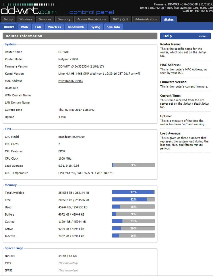 Netgear R7000 Router Gigabit DD-WRT OPENVPN WIREGUARD Dualband AC1900 802.11AC - Bild 3 von 4