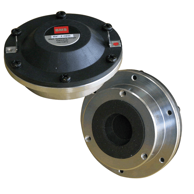 BMS 4547ND 1 Neodymium HF Comp Driver 1,75 VC, 80 W 113 dB 8 Ohm BMS 4547ND 1 Neodymium HF Comp Driver 1,75 VC, 80 W 113 dB 8 Ohm