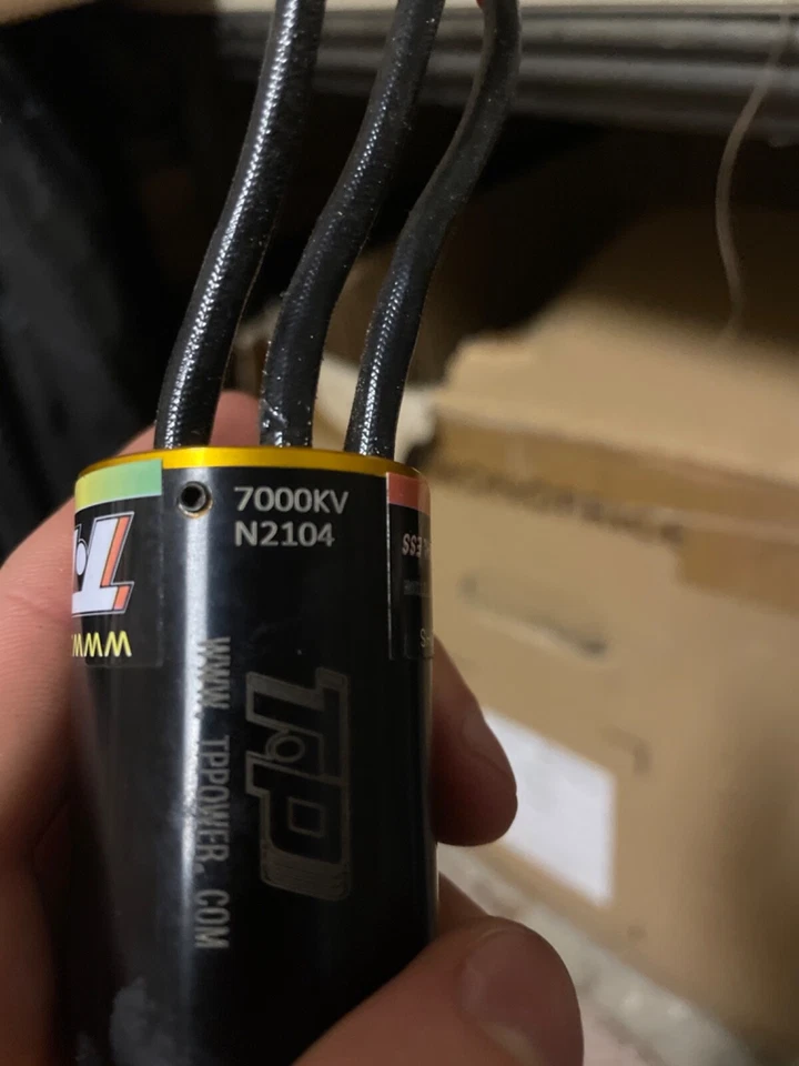TP Power brushless 7000kv (5mm shaft & vented end cap) - Image 3 of 4