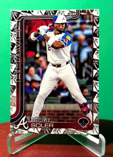 2025 Topps Series 1 Baseball Jorge Soler Base #23 Braves Spring Training Foil