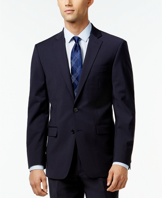 calvin klein slim suit