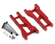 ST Racing Concepts 2555XR Aluminum Rear A-Arm Set (Slash) (Red)