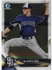 2018 BOWMAN CHROME DRAFT - PROSPECT - MACKENZIE GORE (#BDC-150)