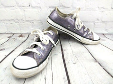 Converse Chuck Taylor Sparkle Purple Casual Shoes Sneakers Size 3 US
