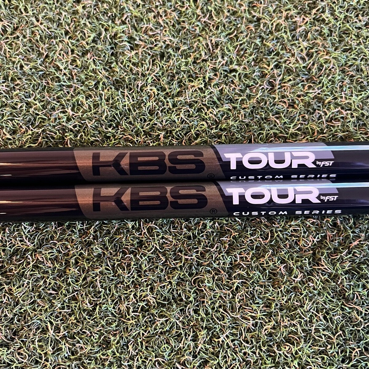 KBS Tour Custom Black Pearl Finish .355 Taper Tip Steel Iron Shafts R/S/X Flex
