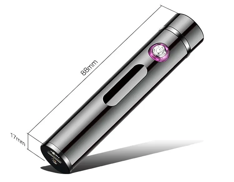 Mechero Encendedor USB Recargable Mechero Eléctrico Sin Gas Sin Llama, con LED - Imagen 3 de 4