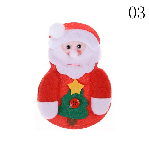 New-Santa-Christmas-Knife-And-Fork-Bag-Supplies-Cutlery-Bag-Party-Decor-Giftsi0Y