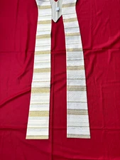 Beautiful white  stole