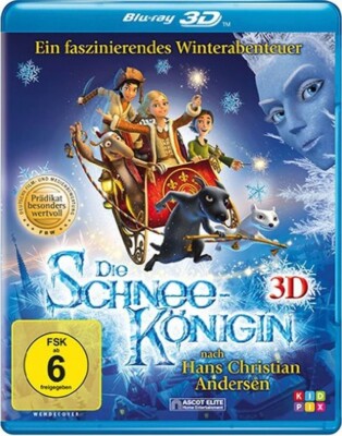 Die Schneekönigin - 3D BluRay - Neu / OVP