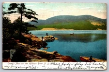 Undivided Back Postcard Crows Nest Hudson River New York