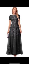 Beautiful Black Mother Of The Bride/Groom Dress