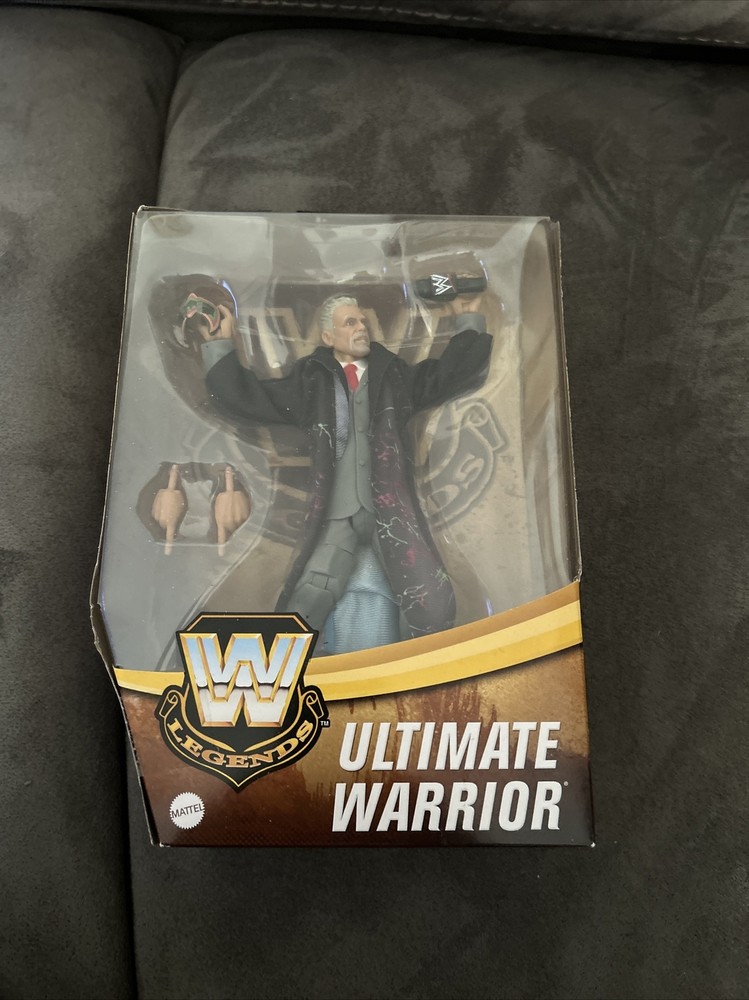 Mattel WWE Legends Elite Collection Ultimate Warrior Action Figure 😱👀