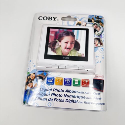 NEW COBY DP356 Digital Photo Album/Alarm Clock/Plays MP3 & WMA Music - Picture 7 of 7