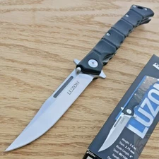 Cold Steel Medium Luzon Folding Knife 4" 8Cr13MoV Steel Blade Black GFN Handle