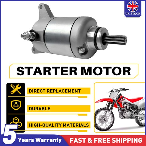 NICHE Starter Motor Replacement For Honda CRF150F (2006-2017) – 9-Tooth, OEM #31200-KPT-A01 Compatible