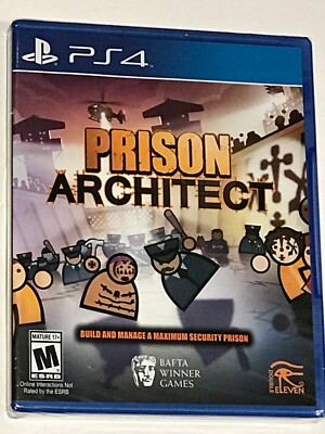 NEW Prison Architect (Sony PlayStation 4, 2016)