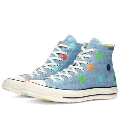 Size 10- Converse Chuck 70 High x Tyler The Creator Polka Dots 2020