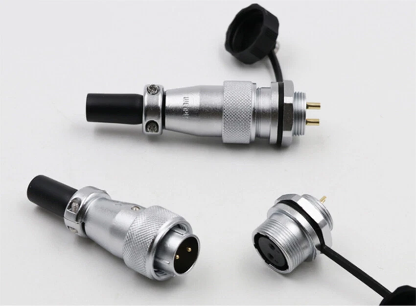 Screw Thread Panel M16 Electrical Connector 2Pin 3 4 5 7 9 10 Pin Power Adapter - Image 4 of 4