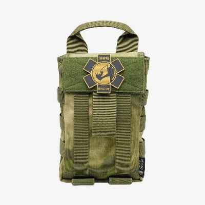#ad #ad Rhino Rescue RR ATACS Full IFAK Molle NEW with Tags Woodland Camo $45.99
