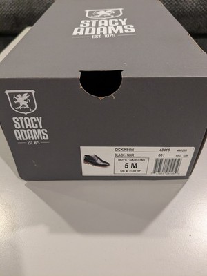 Shoes Dickenson Black Size 5 M 43418 (as-is)