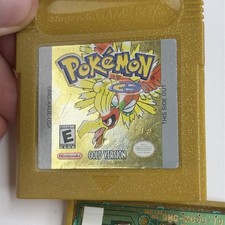 NICE Pokemon Gold Silver Crystal Version Gameboy Color Lot Authentic NEW Battery