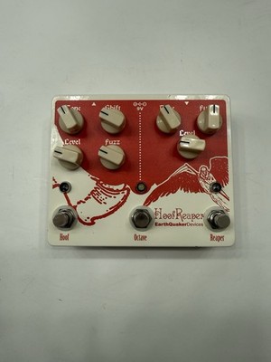 EarthQuaker Devices Hoof Reaper V1 Double Fuzz Octave Up Guitar Effect Pedal