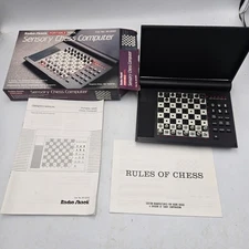 Radio Shack Portable 1650L Sensory Chess Computer P/N: 60-2252 tested 