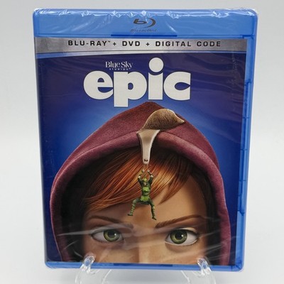 Epic (Blu-ray + DVD + Digital Code) Blue Sky Studios 2013 Animated Movie NEW