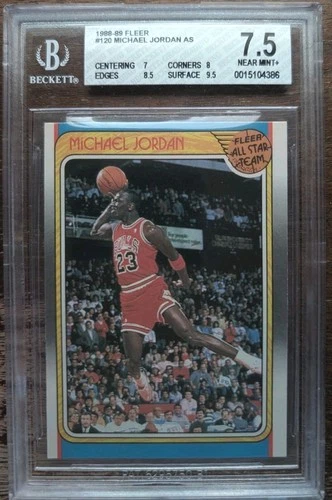 Jordan 1988 Fleer Jordan #120