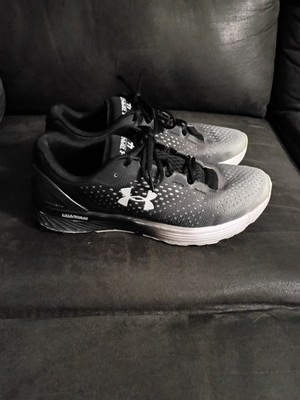 Size 9.5 - Under Armour Charged Bandit 4 Black