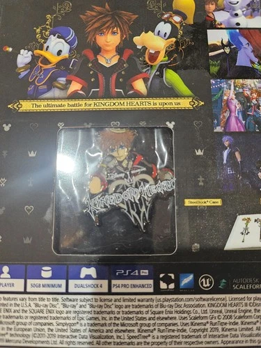 Kingdom Hearts 3 III Deluxe Edition (Sony PlayStation 4, 2019)🔥WITH PIN