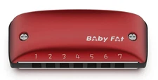 Kongsheng Baby Fat 7 Hole Diatonic Harmonica Natural Minor Tuned Key of C