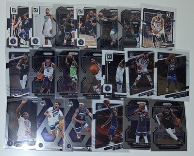 NBA Team Lot | 20x Minnesota Timberwolves | Panini Basketball Konvolut