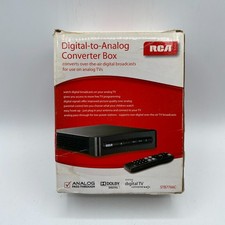 RCA STB7766C Digital to Analog Converter Box DTV Tuner Pass-Through Used AS IS