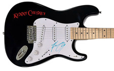 Kenny Chesney Signed Autograph Electric Guitar Country No Shoes Nation JSA COA